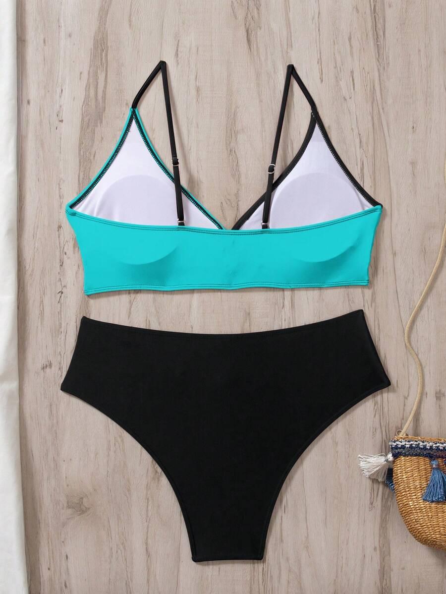 bikini komplet kontrast