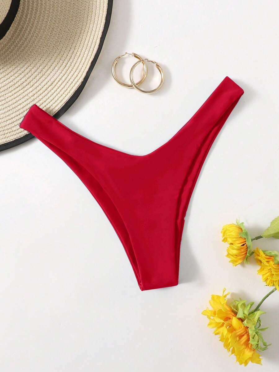 CZERWONY DÓŁ OD BIKINI