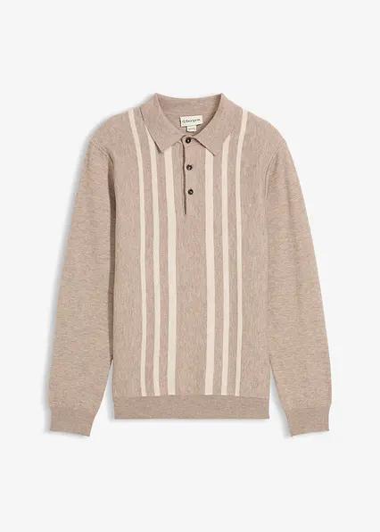 MĘSKI SWETER W PASKI 