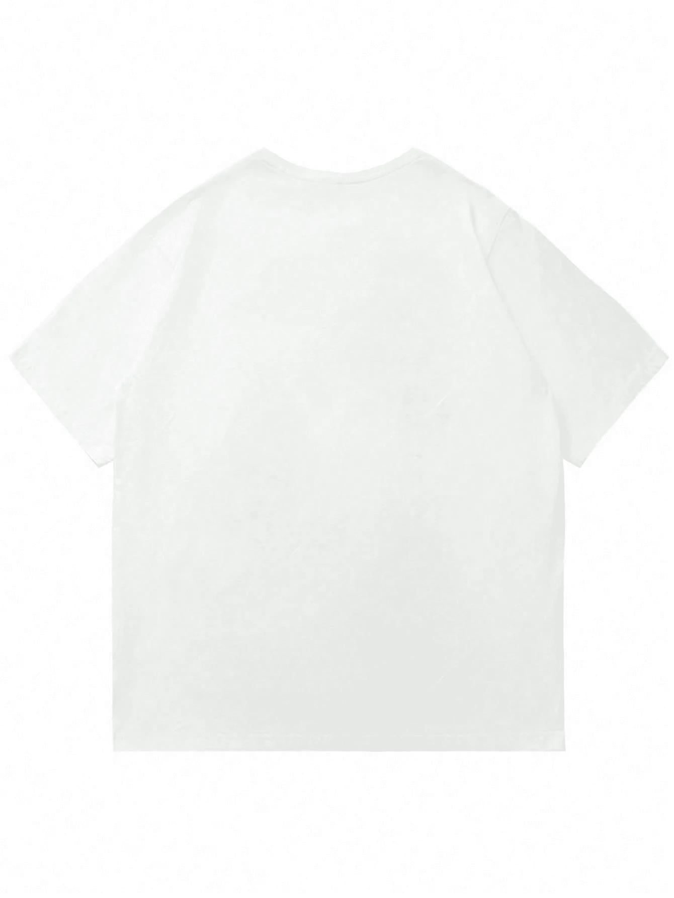 biały t-shirt basic