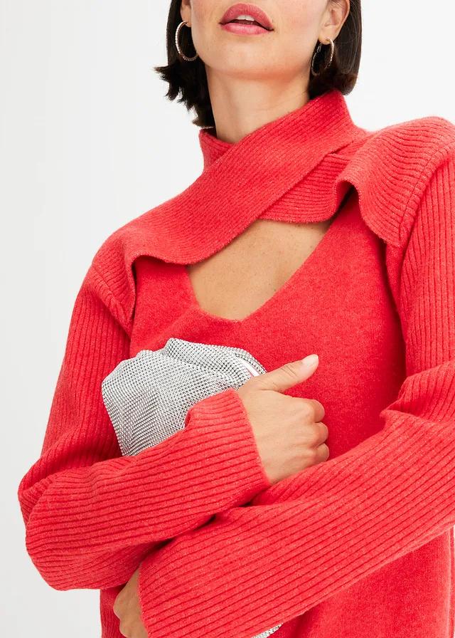SWETER Z PÓŁGOLFEM