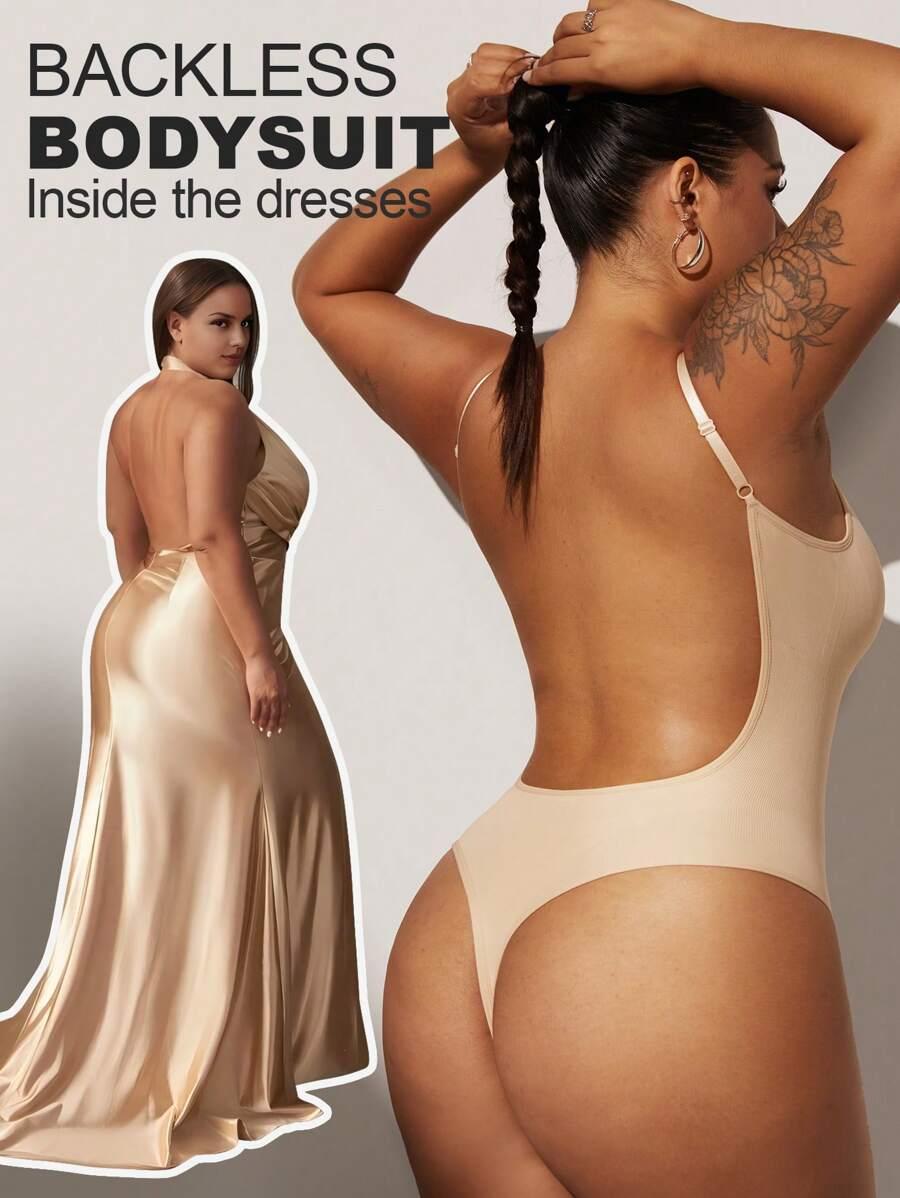beżowe modelujące body