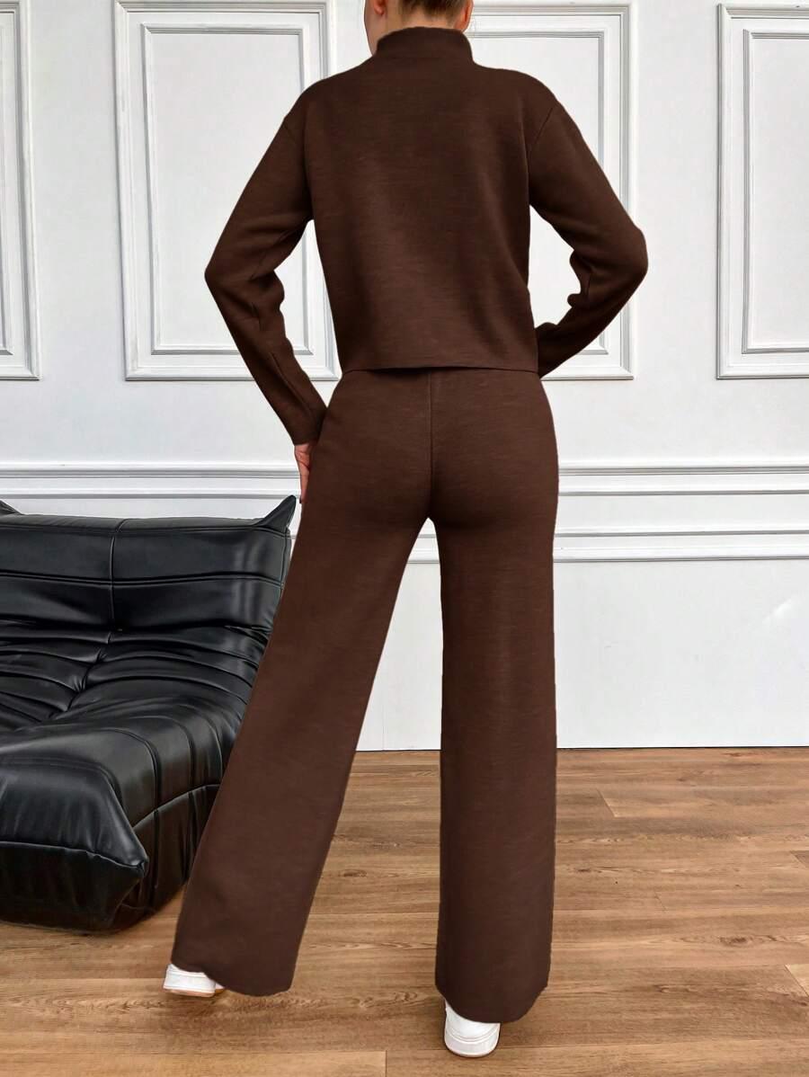 KOMPLET SWETER SPODNIE
