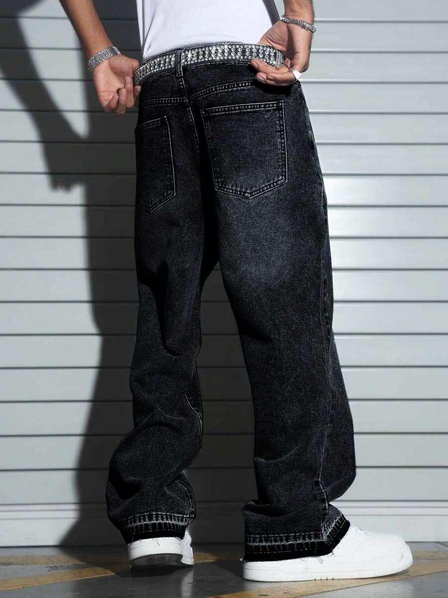 CZARNE JEANSY CASUAL