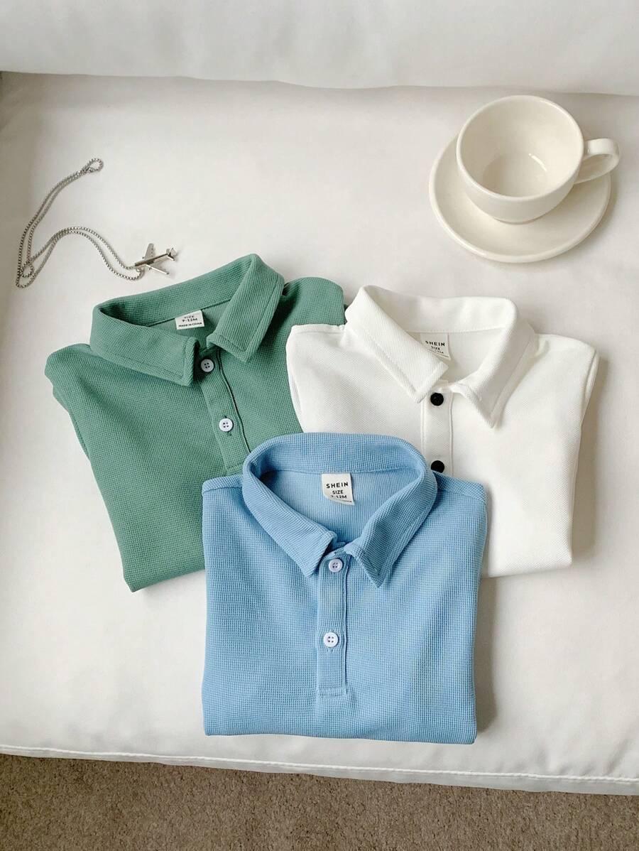 niebieska koszulka polo