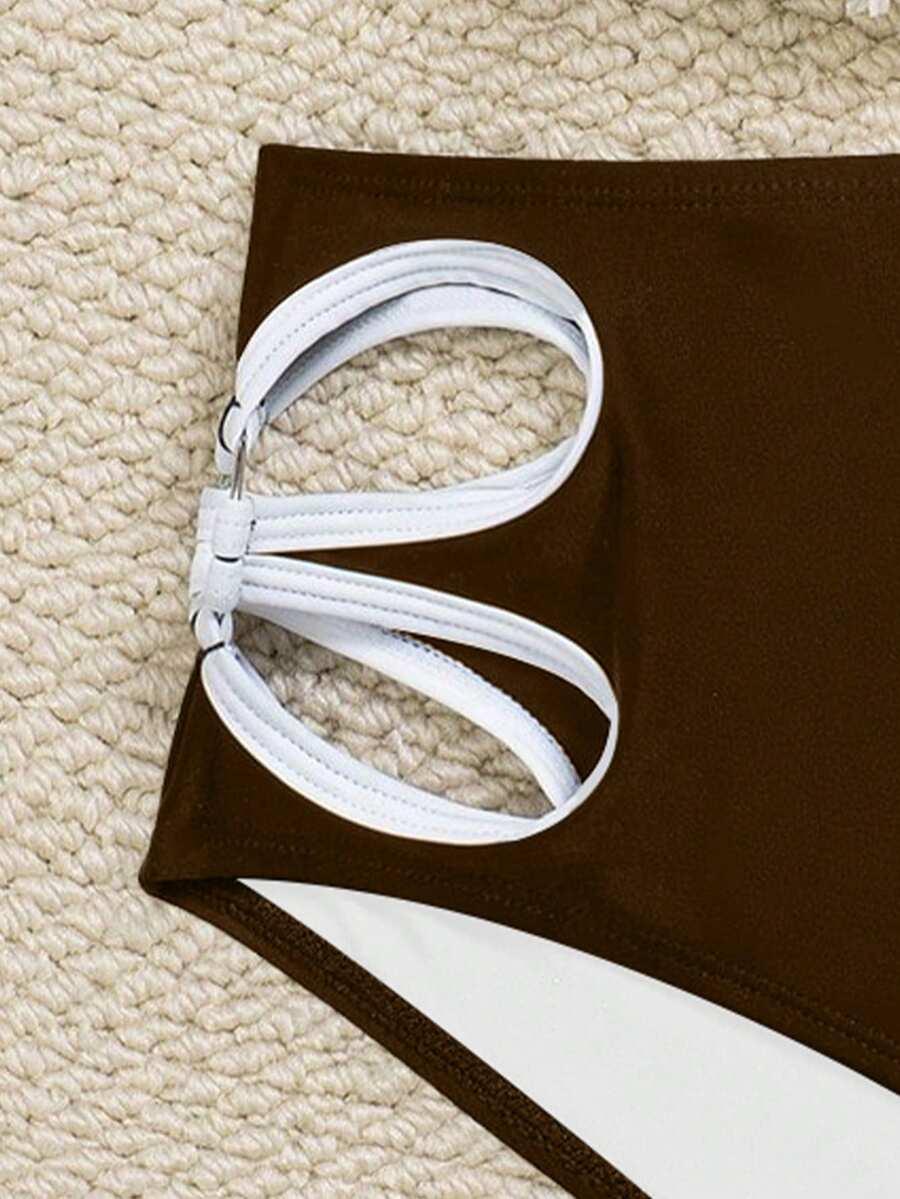 BRĄZOWY DÓŁ OD BIKINI