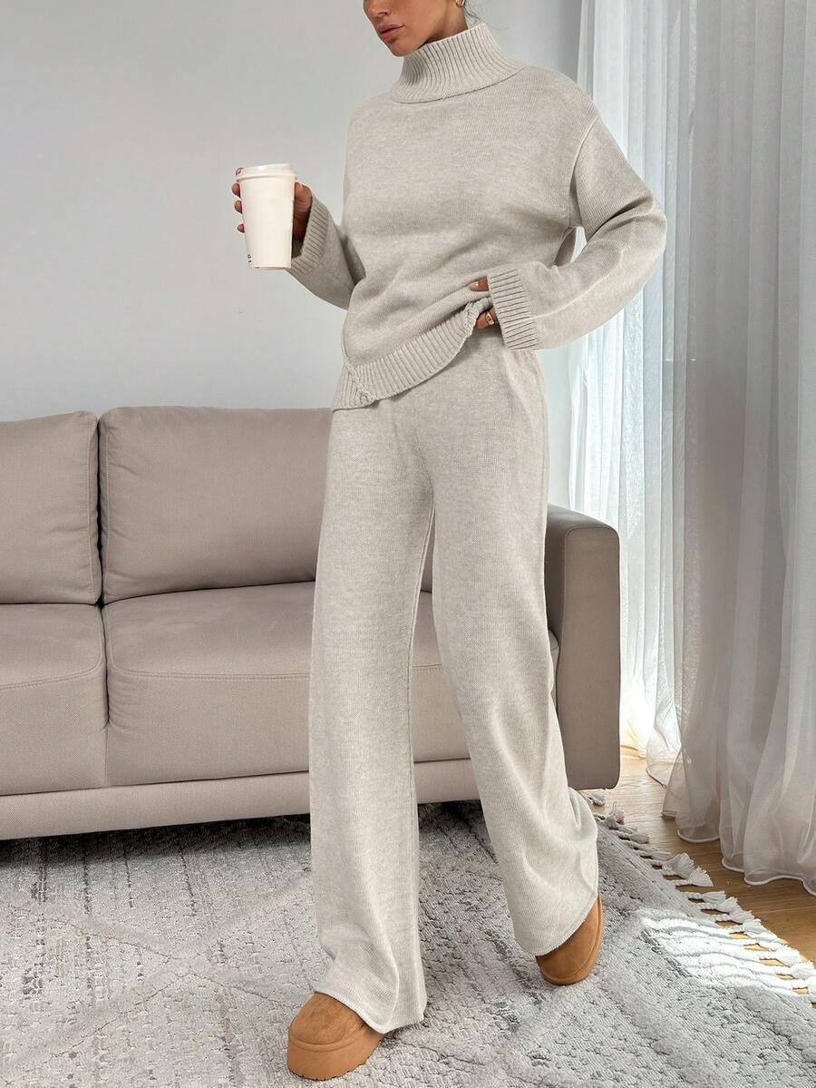 KOMPLET SWETER SPODNIE