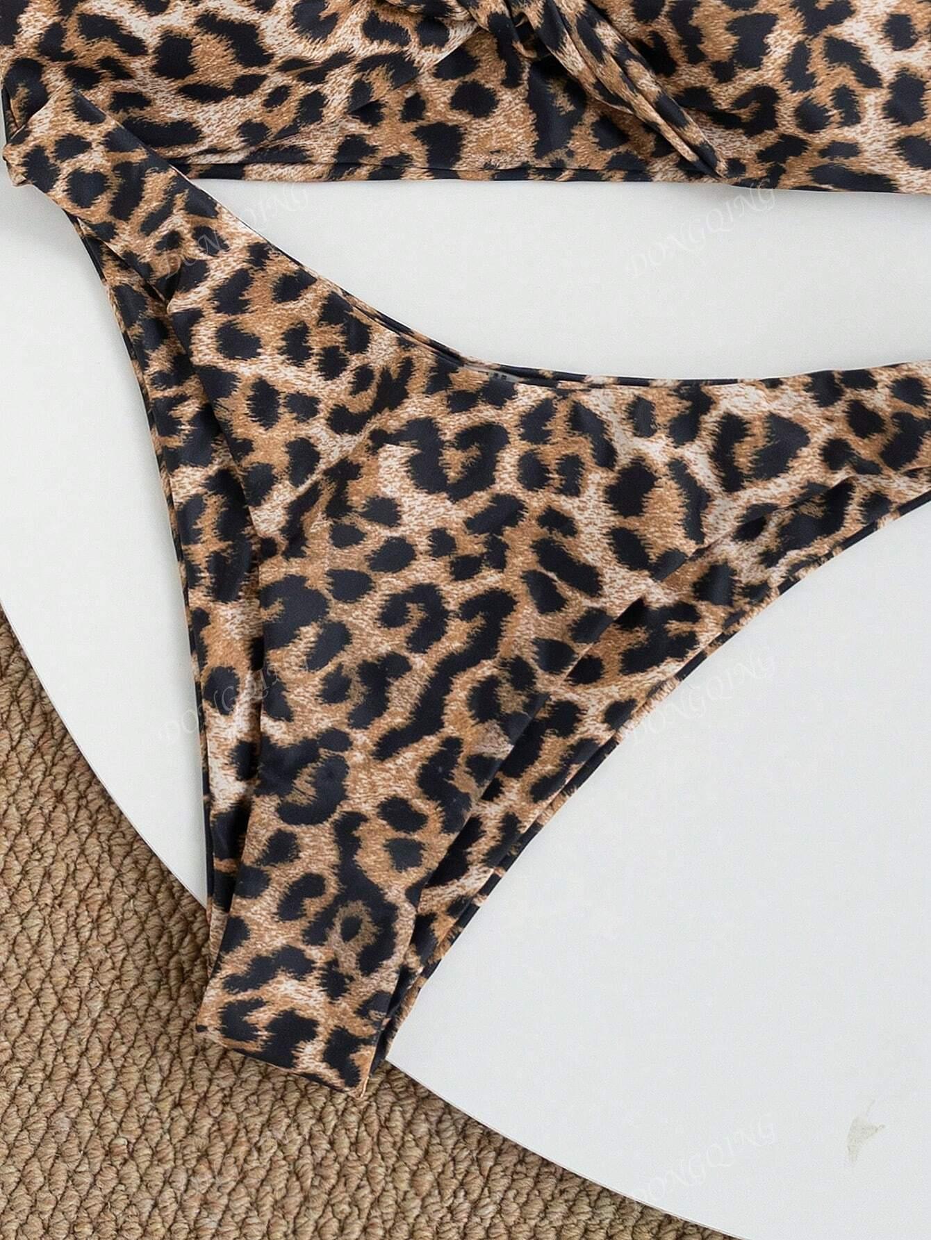 KOMPLET BIKINI ANIMAL PRINT 