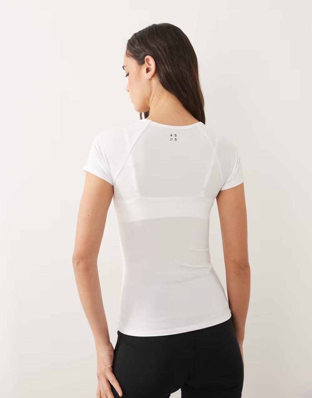 BIAŁY T-SHIRT BASIC