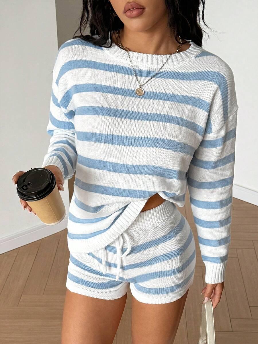 sweter spodenki komplet