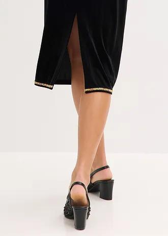 SPÓDNICA MIDI PROSTA PLUS SIZE