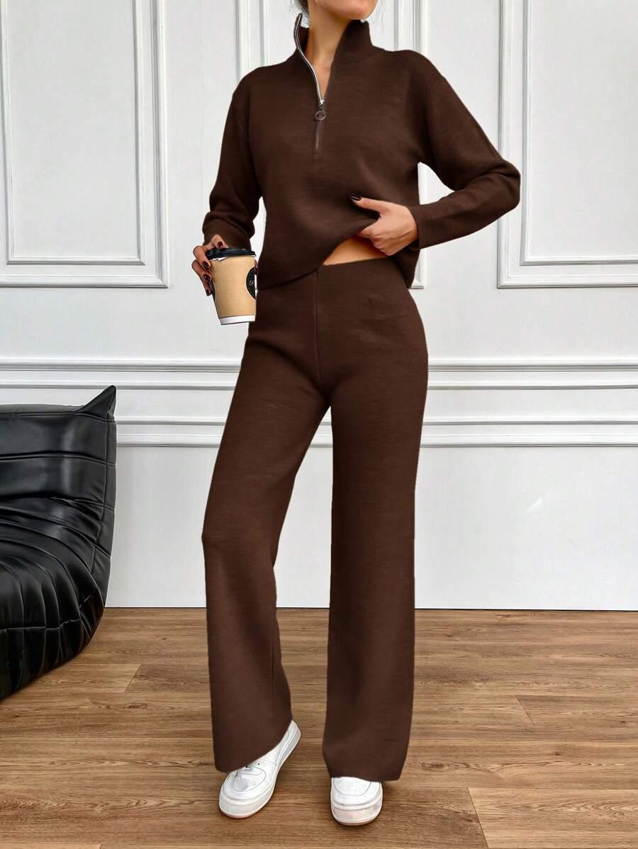 KOMPLET SWETER SPODNIE