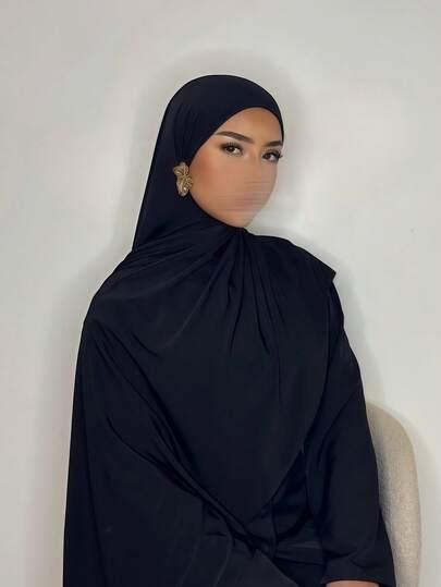 czarna chusta hijab