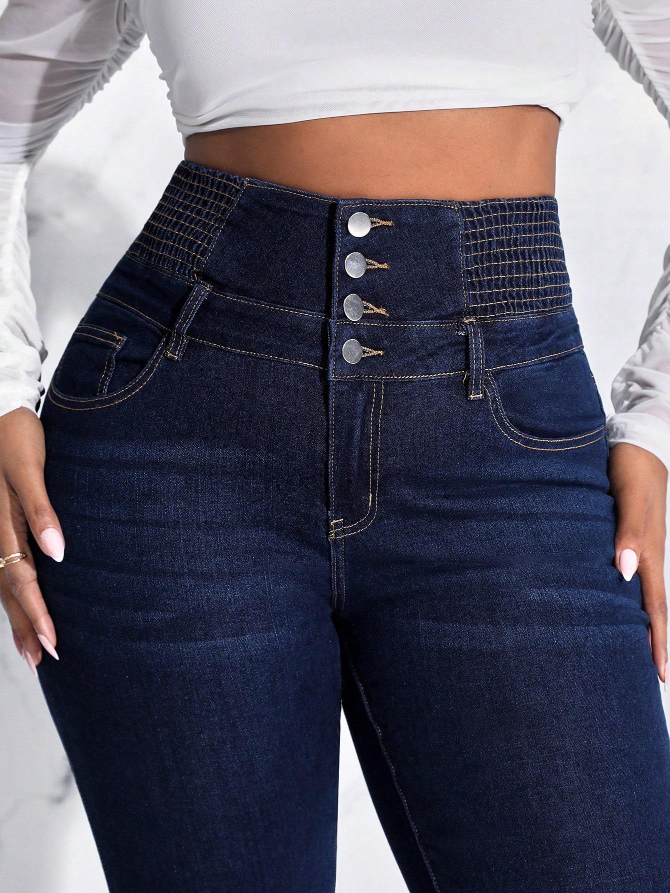 NIEBIESKIE SPODNIE JEANS