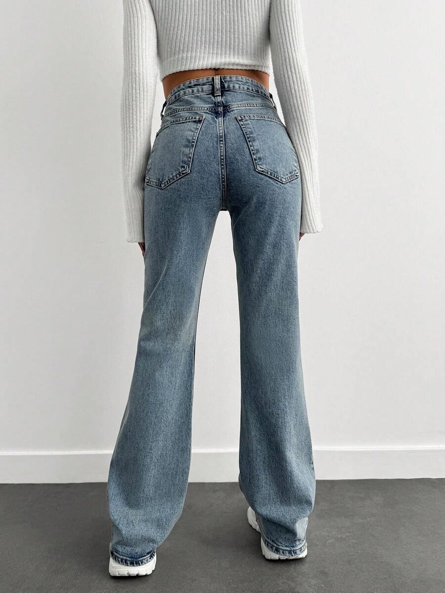 ROZSZERZANE SPODNIE JEANS