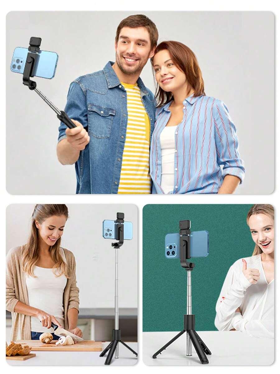 CZARNY SELFIE STICK DO TELEFONU