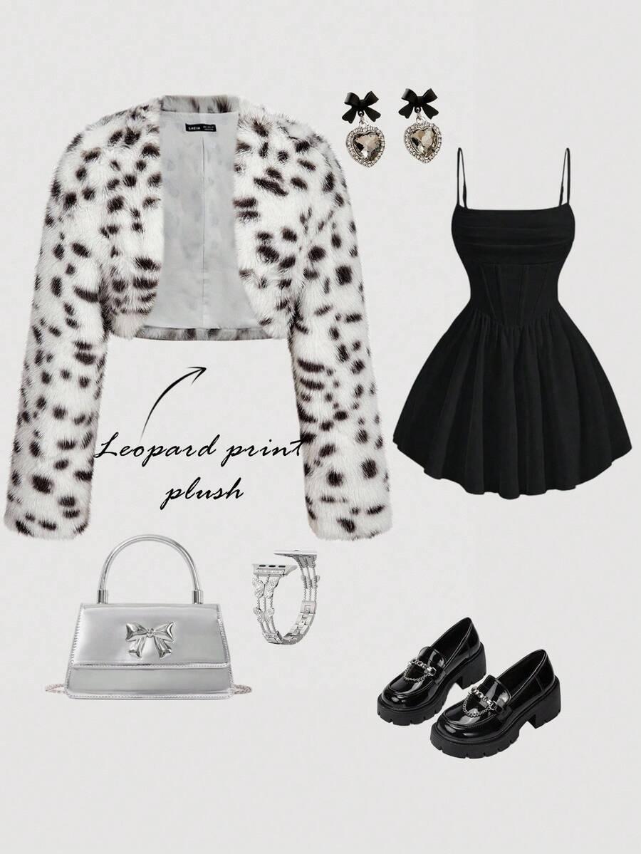 futro syntetyczne animal print