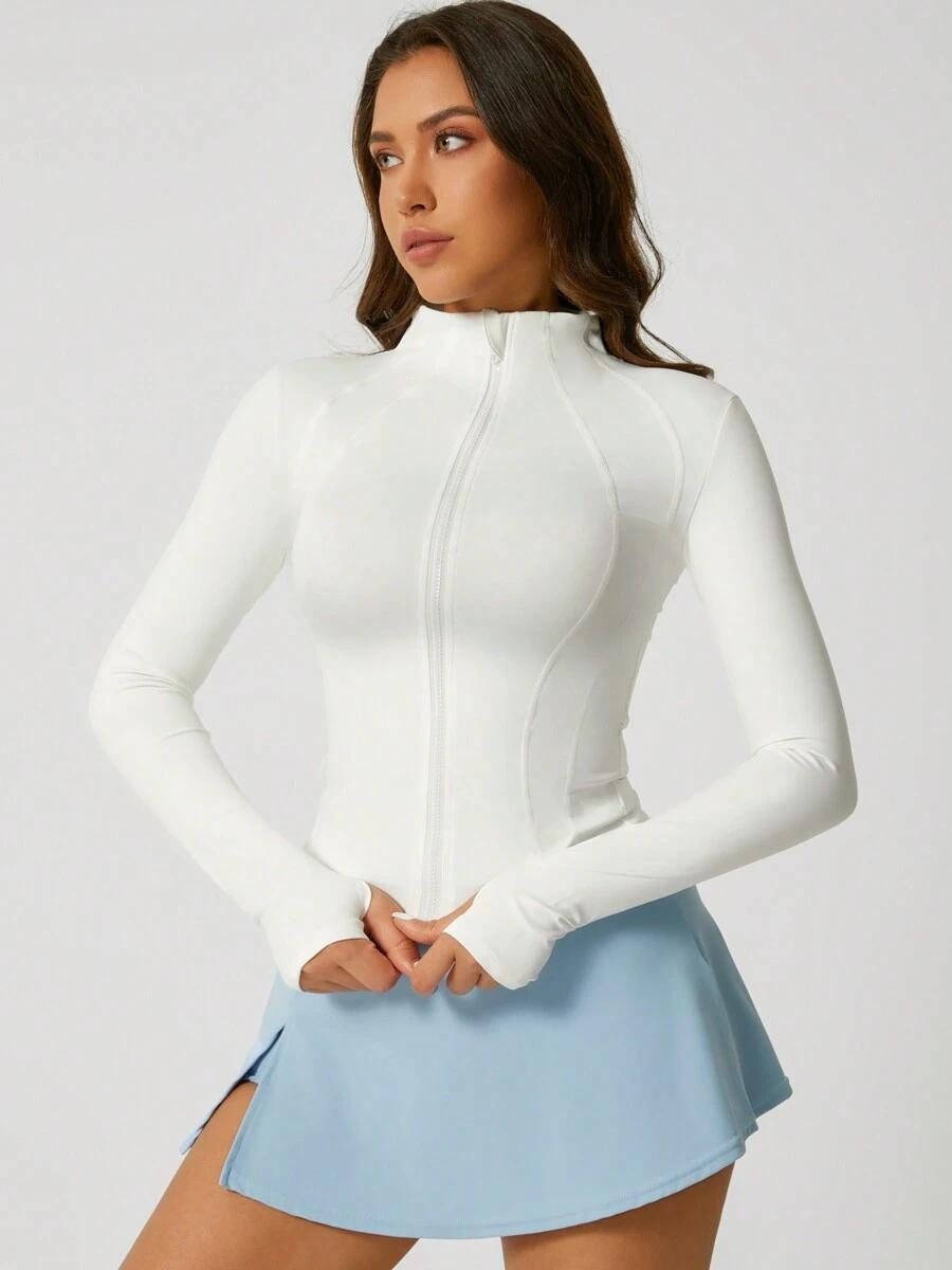 biała bluza sportowa