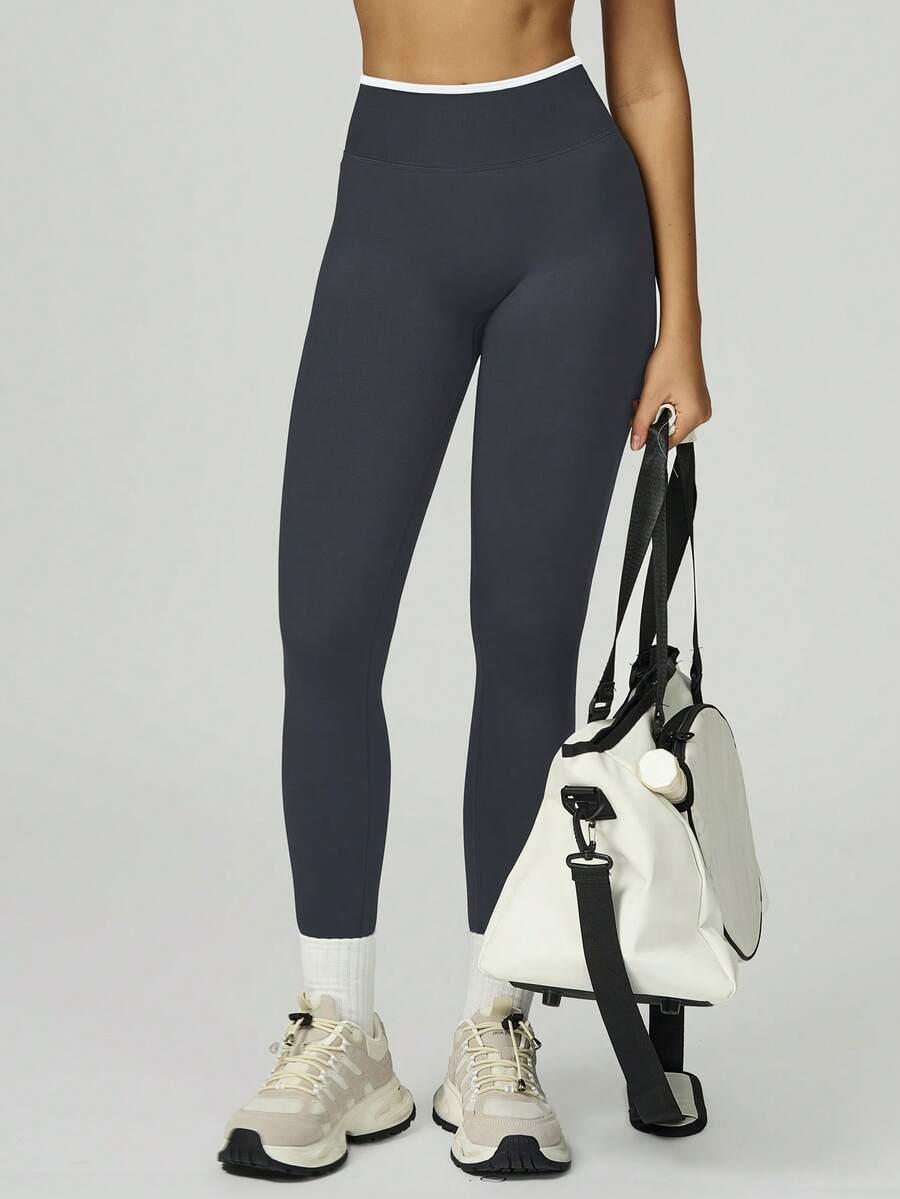 SZARE LEGGINSY SPORTOWE