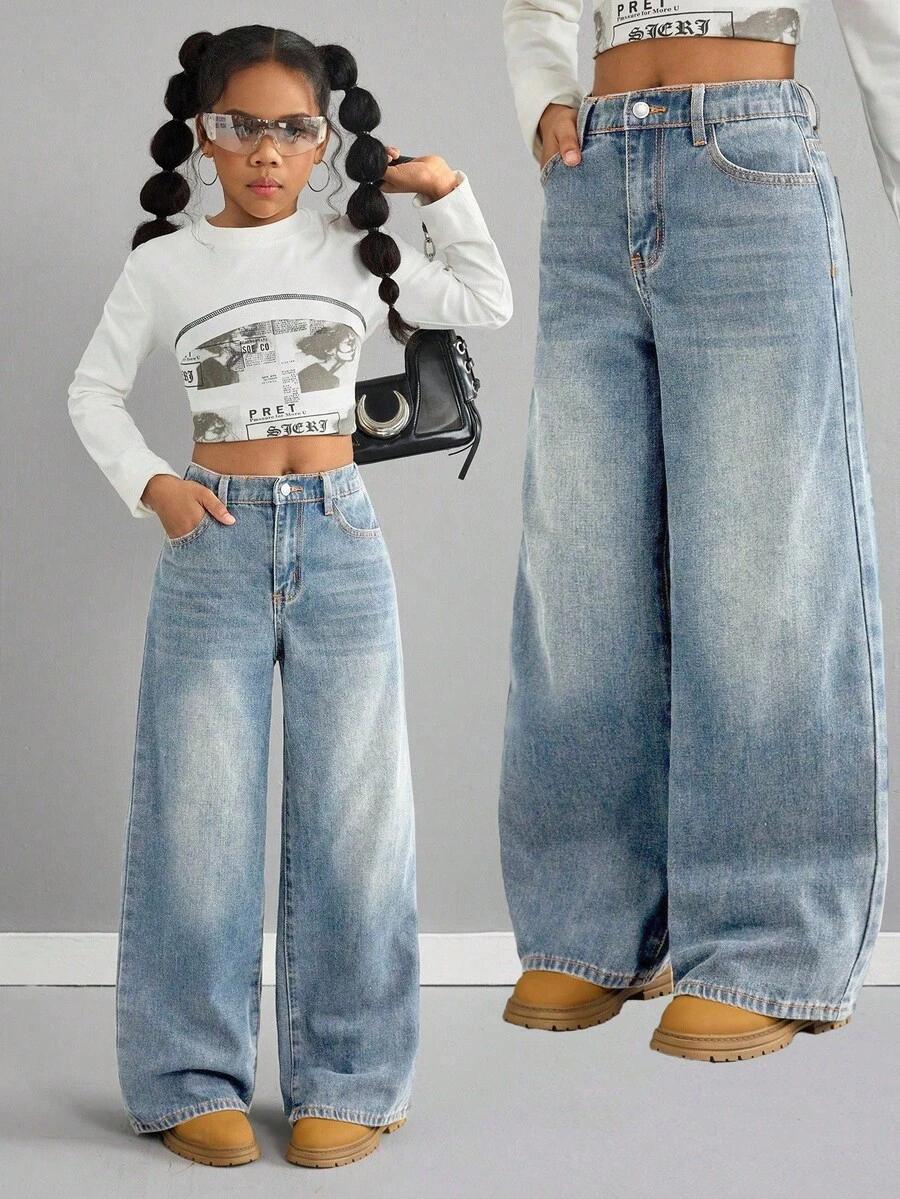 NIEBIESKIE SPODNIE JEANS
