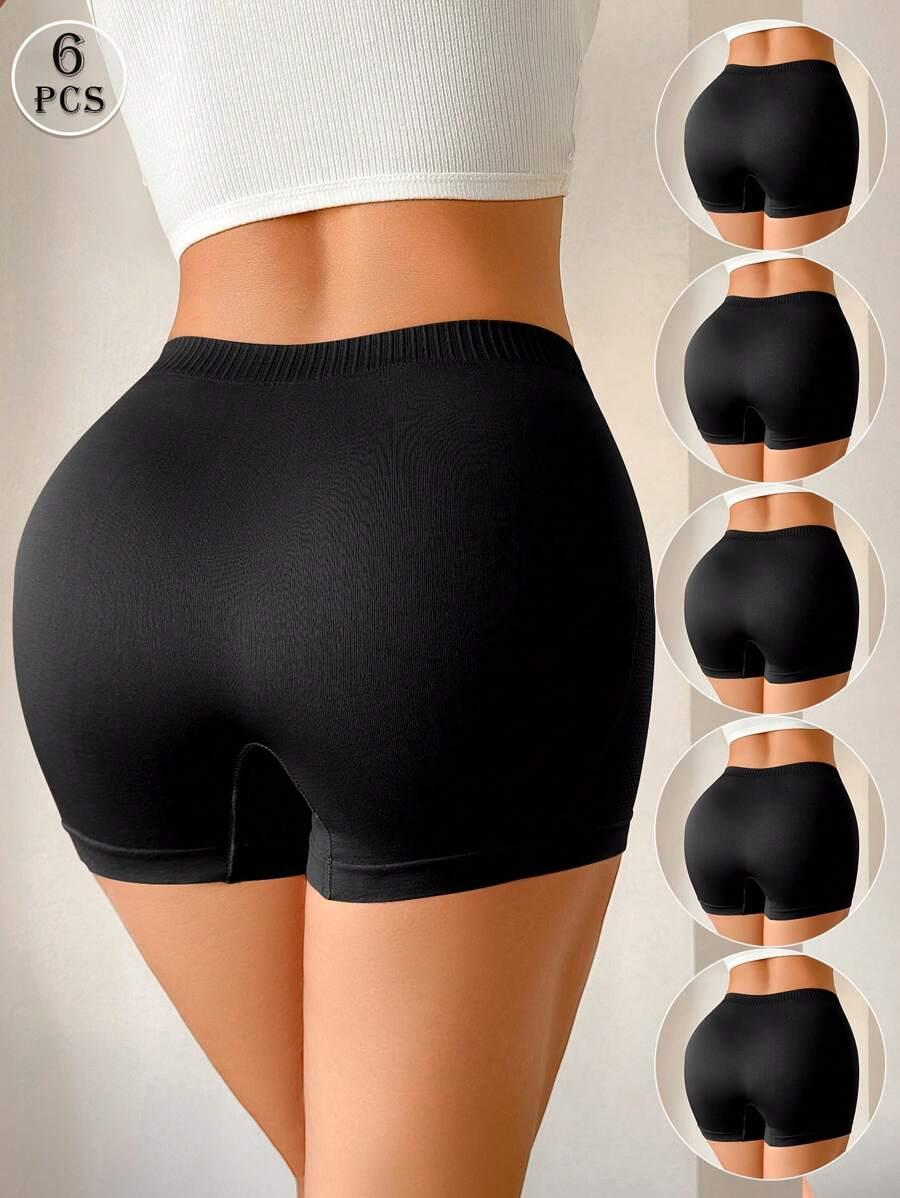 czarne majtki 6-pack 
