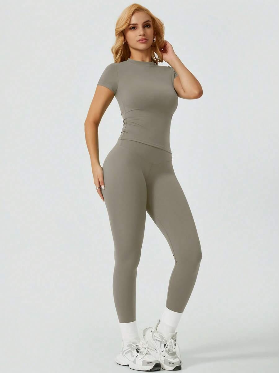 BLUZKA LEGGINSY KOMPLET