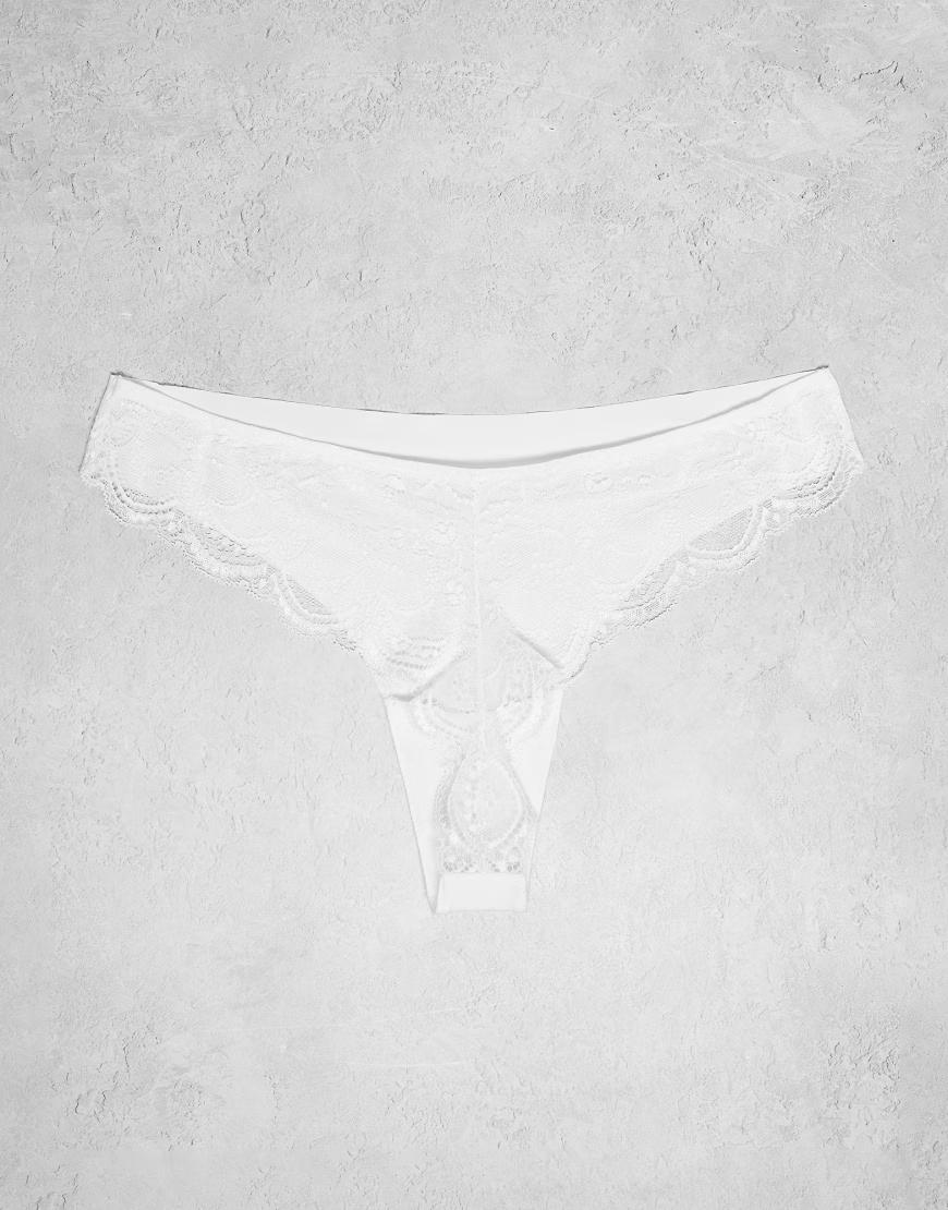 majtki stringi koronka 3-pack