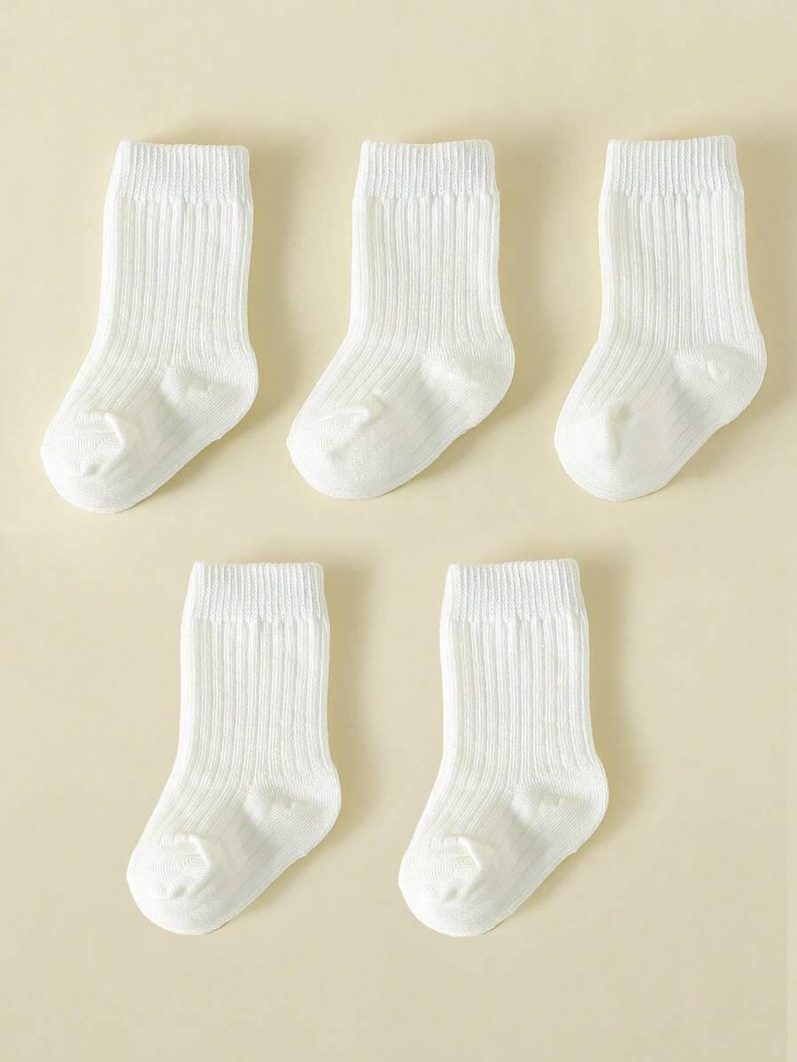 BIAŁE SKARPETY 5-PACK
