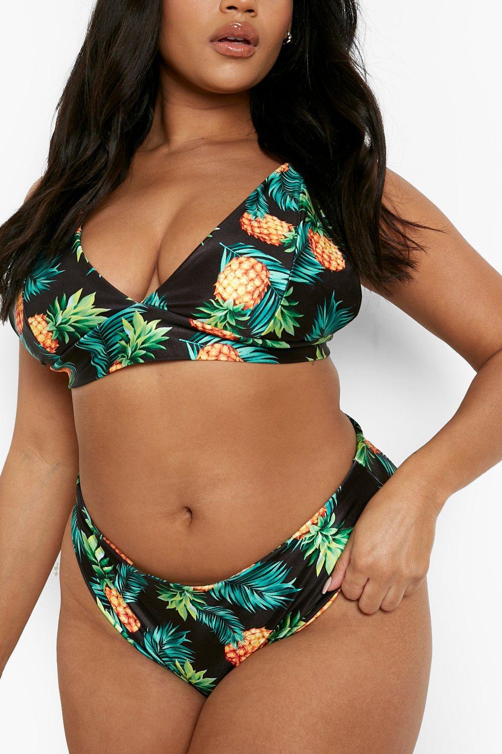 DWUCZĘŚCIOWY STRÓJ KĄPIELOWY TROPICAL PRINT