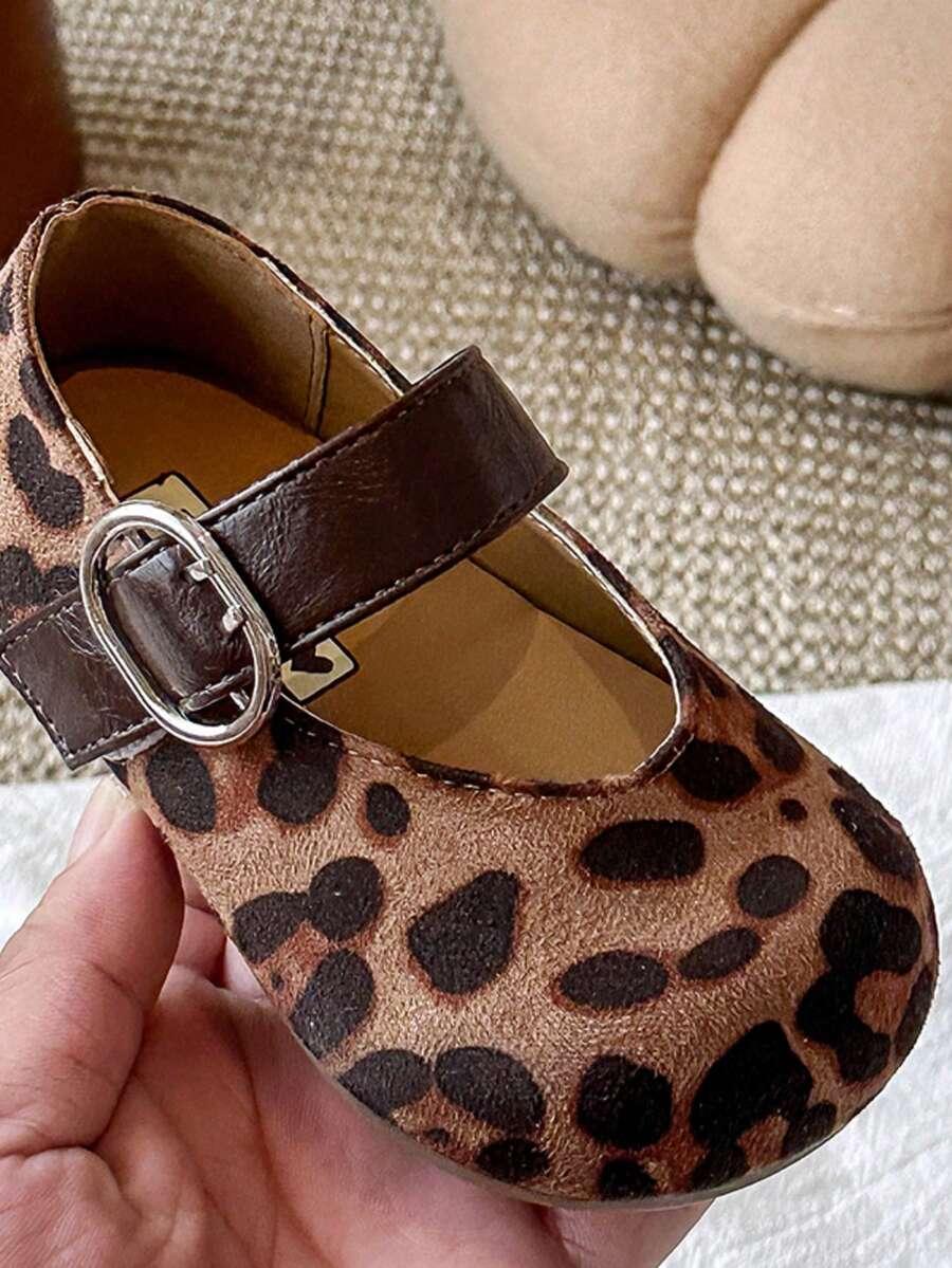 baleriny na rzepy animal print