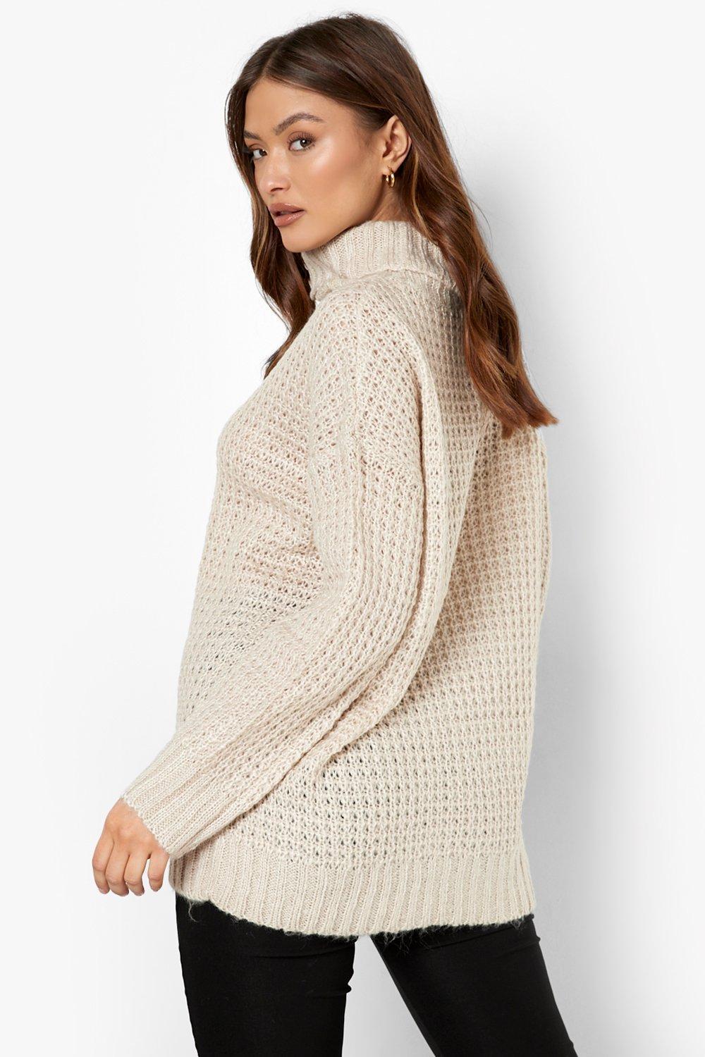 SWETER DAMSKI Z GOLFEM