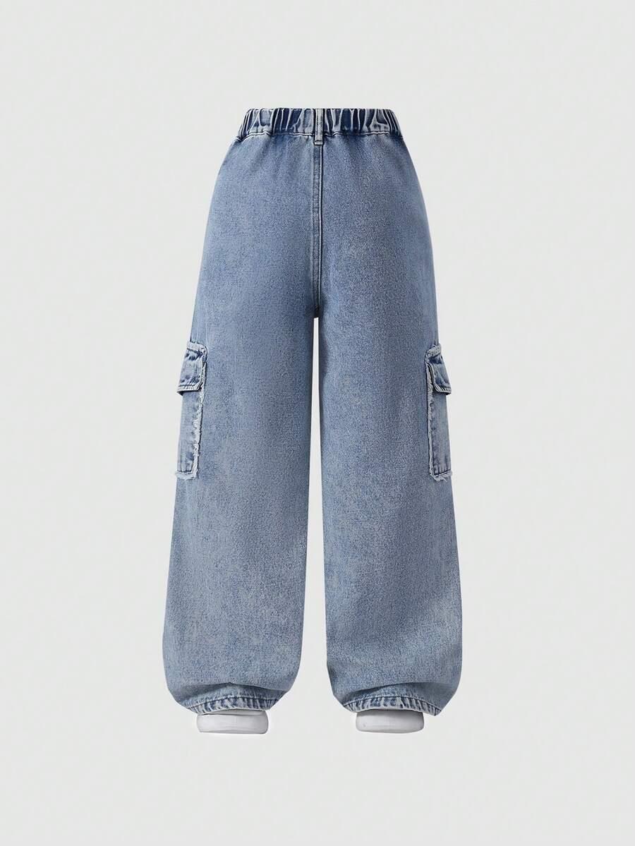 spodnie jeans bojówki