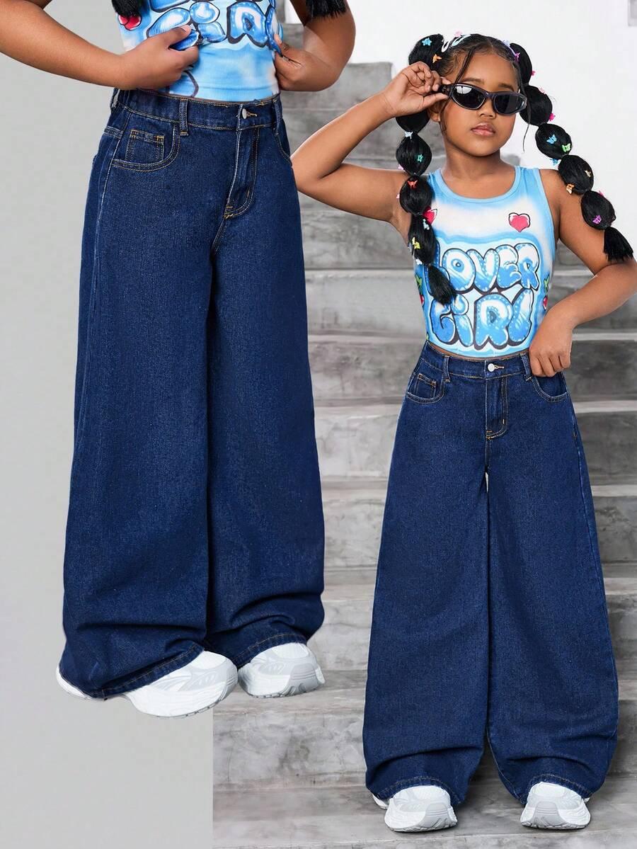 spodnie jeans wide leg