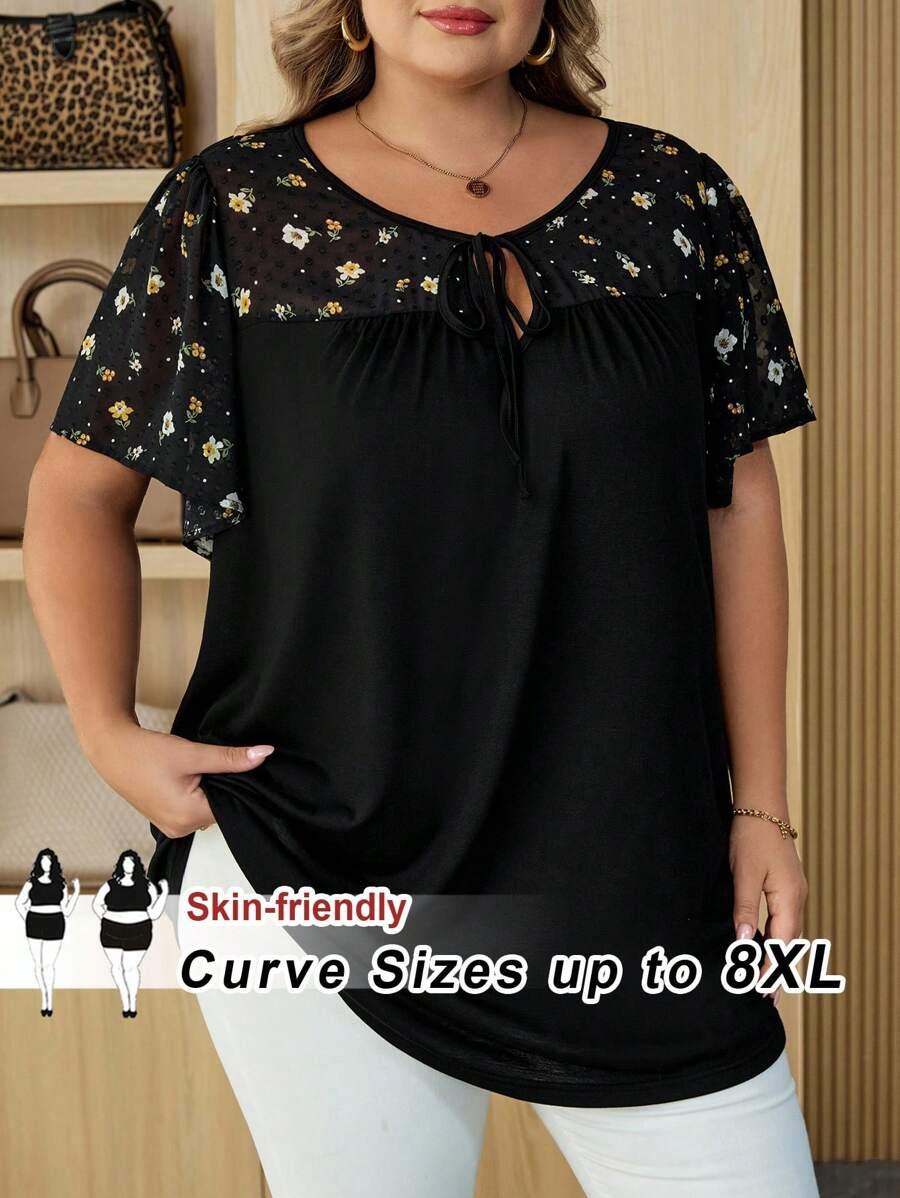 czarna bluzka casual