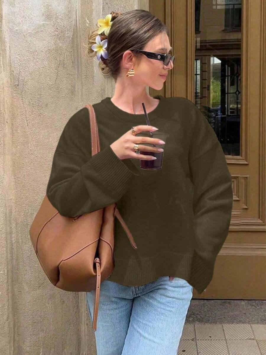 SWETER DŁUGI RĘKAW CASUAL