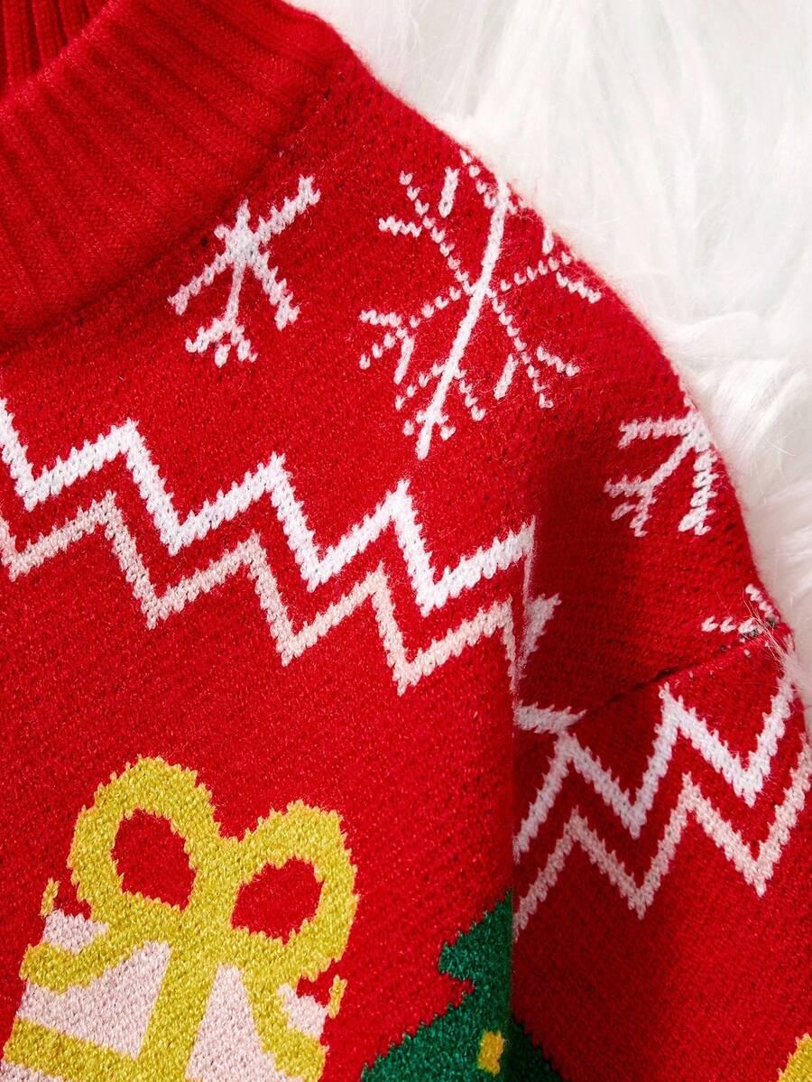 świąteczny sweter wzór