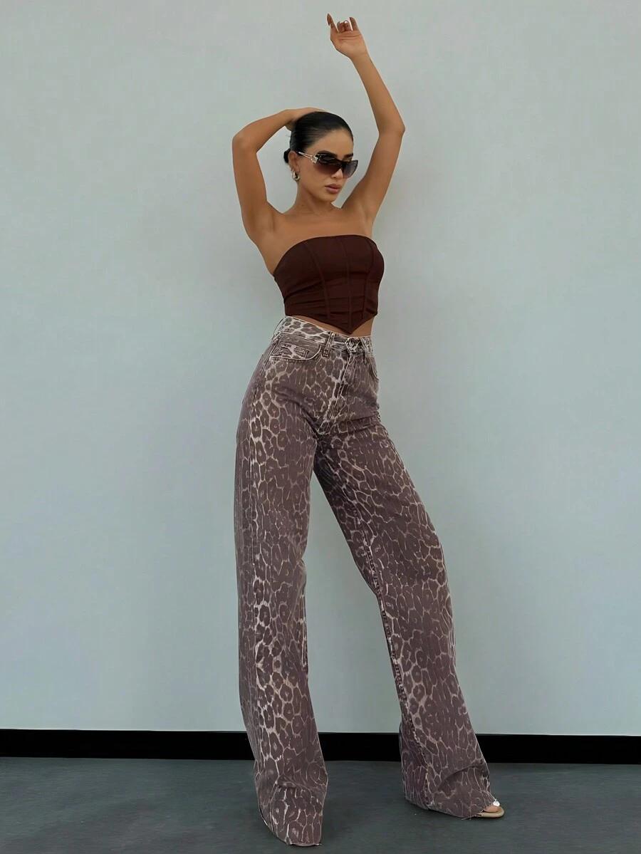SPODNIE ANIMAL PRINT