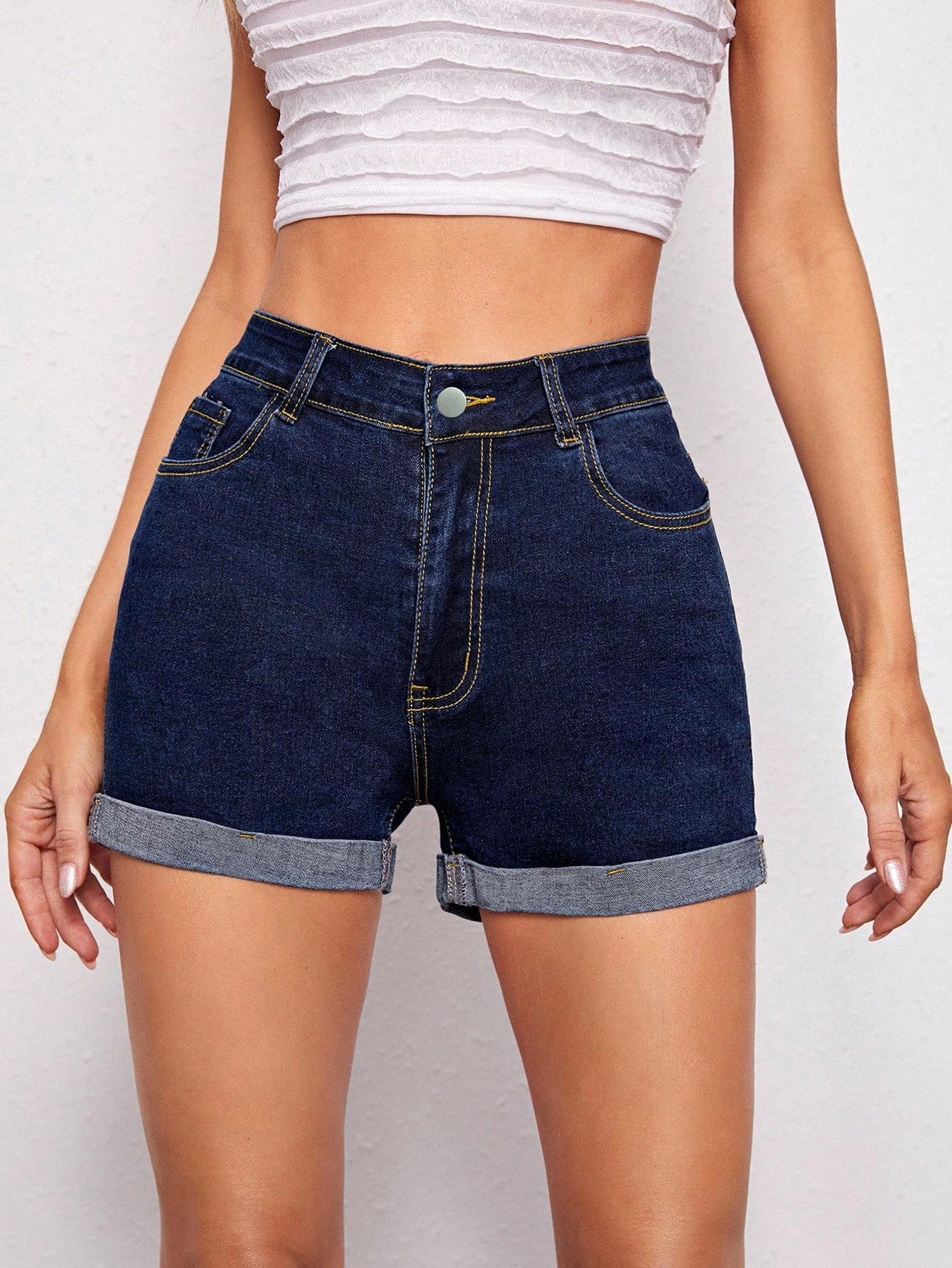 SPODENKI JEANSOWE DAMSKIE
