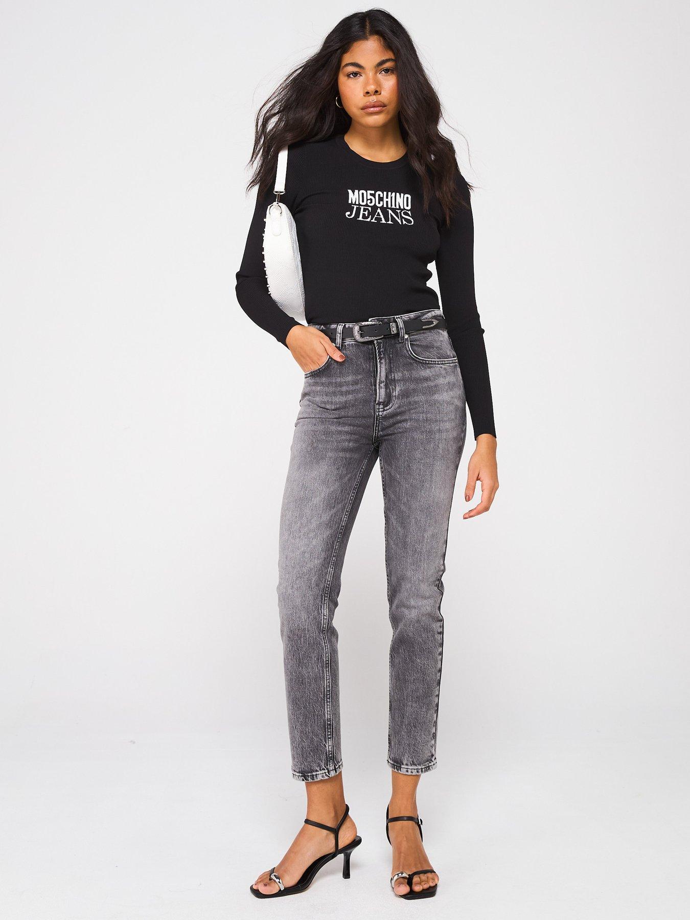 MOSCHINO JEANS BLUZKA Z DŁUGIM RĘKAWEM K1A0937