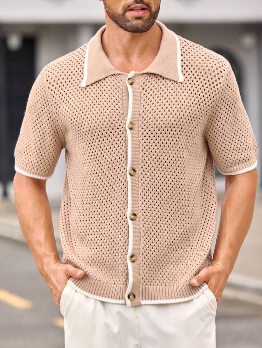 SWETER ROZPINANY MĘSKI