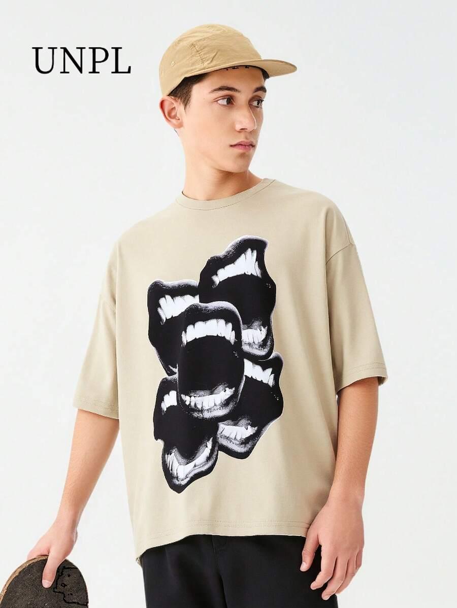 T-SHIRT Z NADRUKIEM 
