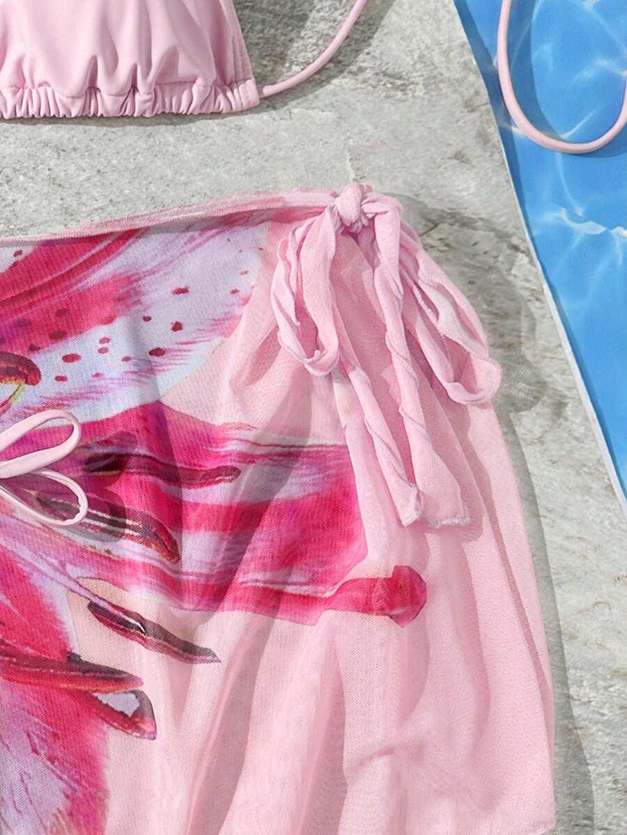DWUCZĘŚCIOWY STRÓJ KĄPIELOWY PAREO
