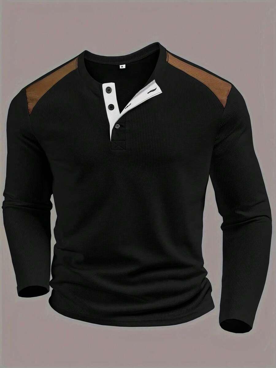 BLUZA KONTRAST guziki