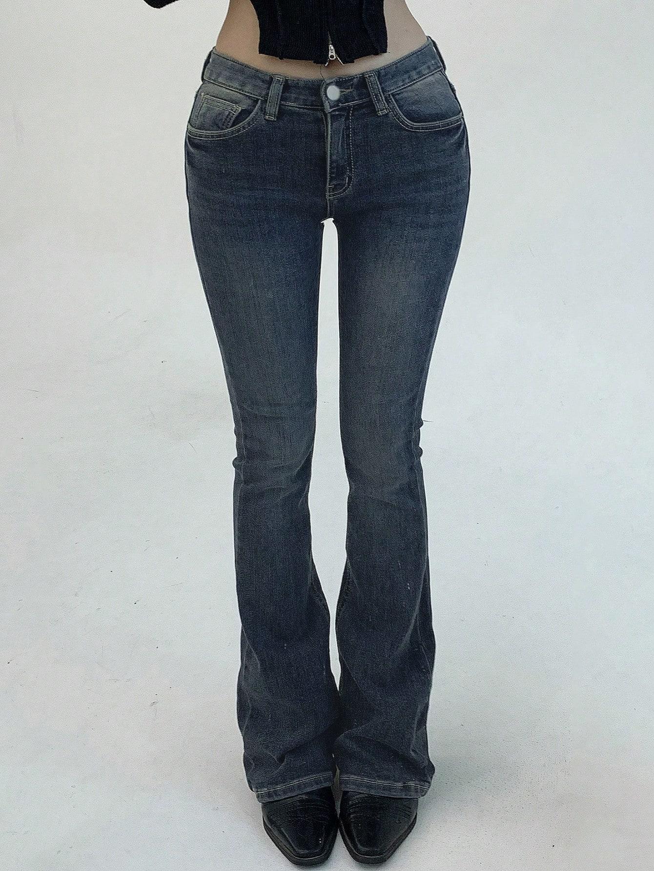NIEBIESKIE SPODNIE JEANS