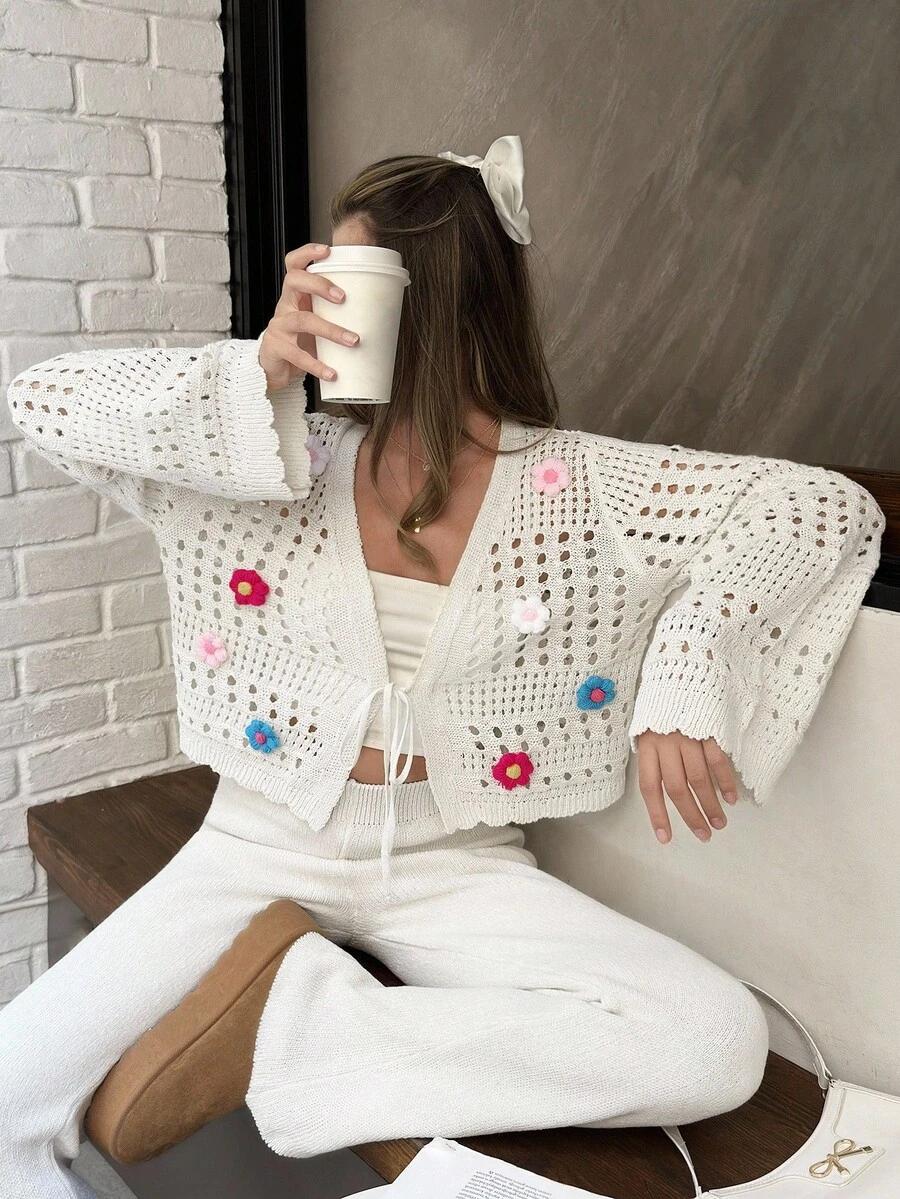 SWETER SPODNIE KOMPLET