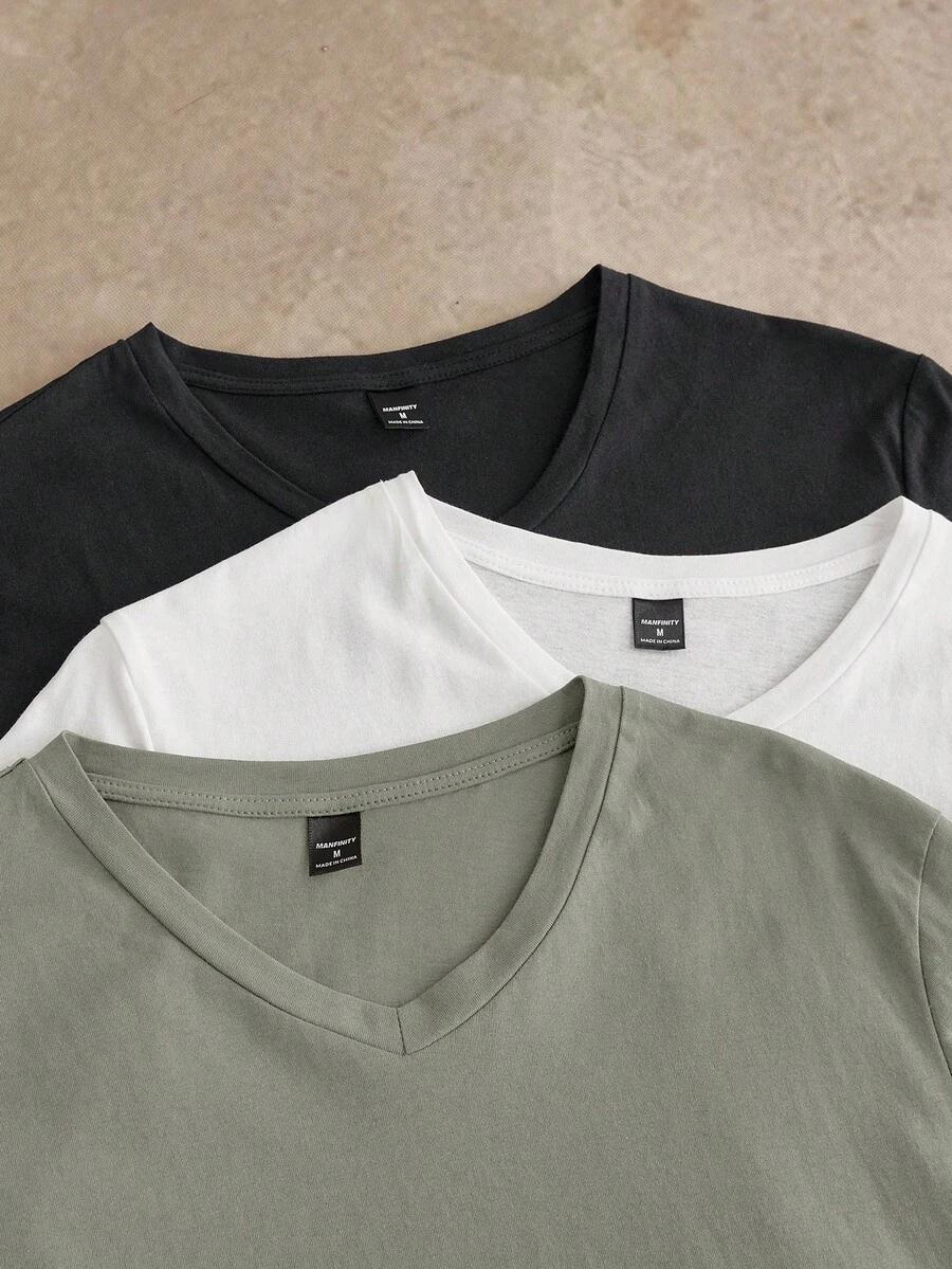 t-shirt krótki rękaw 3-pack