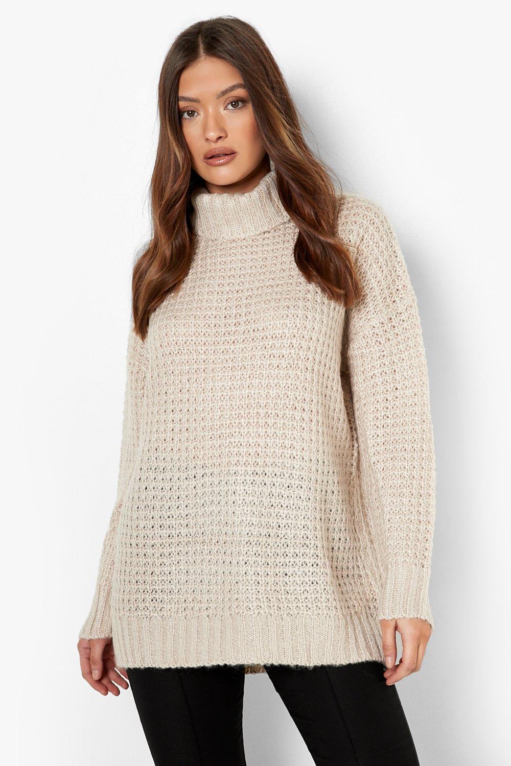 SWETER DAMSKI Z GOLFEM