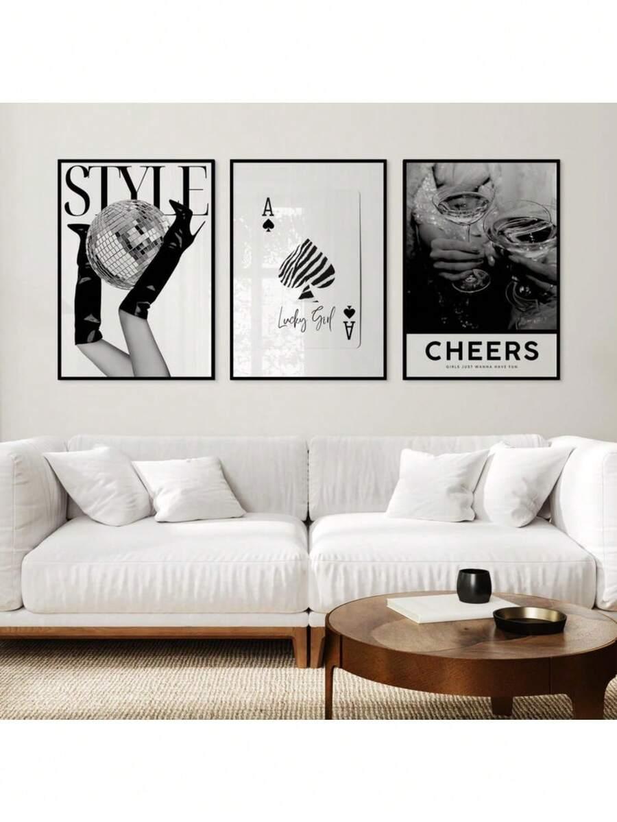 plakat na płótnie 3-pack