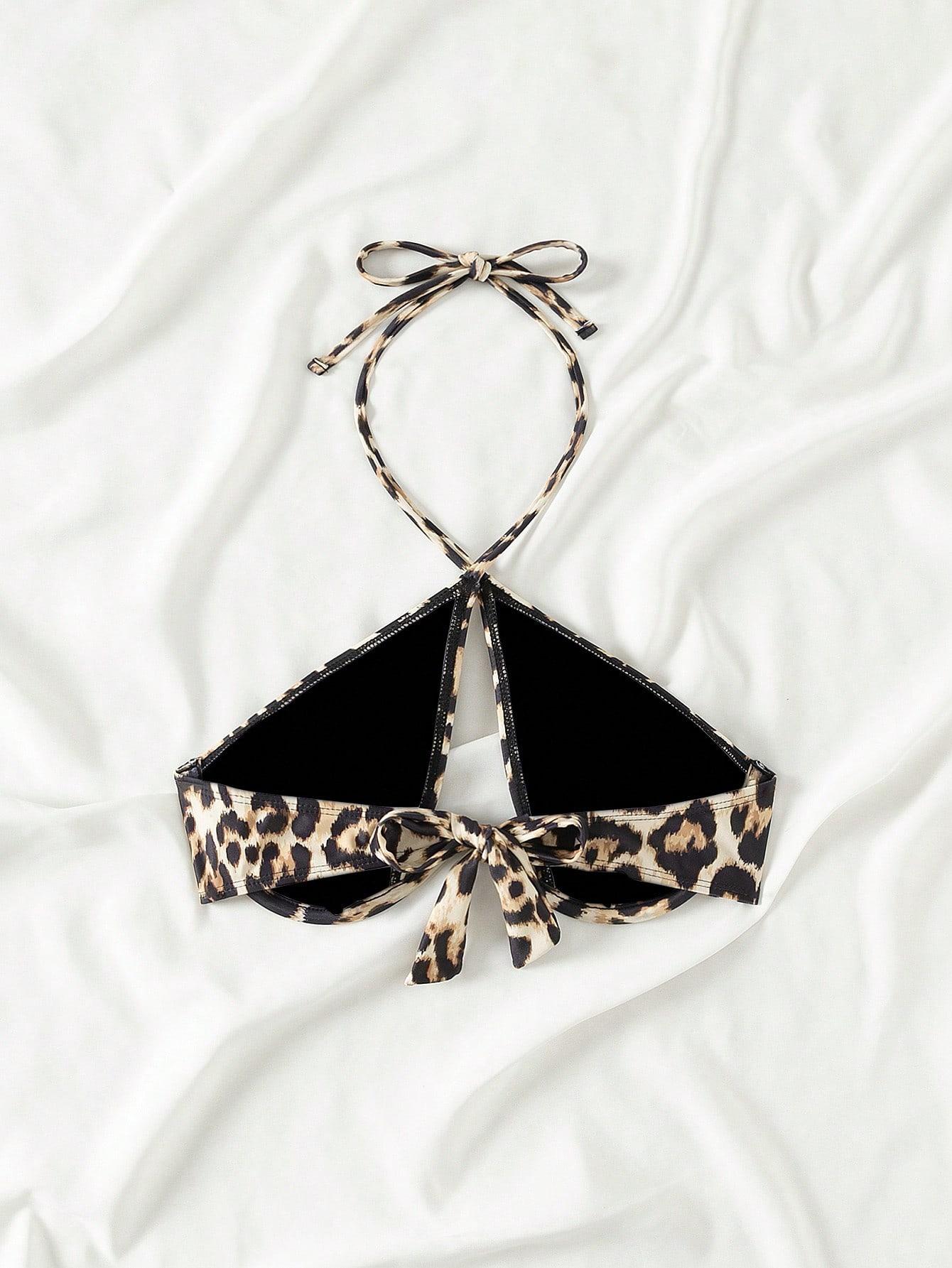 GÓRA OD STROJU KĄPIELOWEGO ANIMAL PRINT 