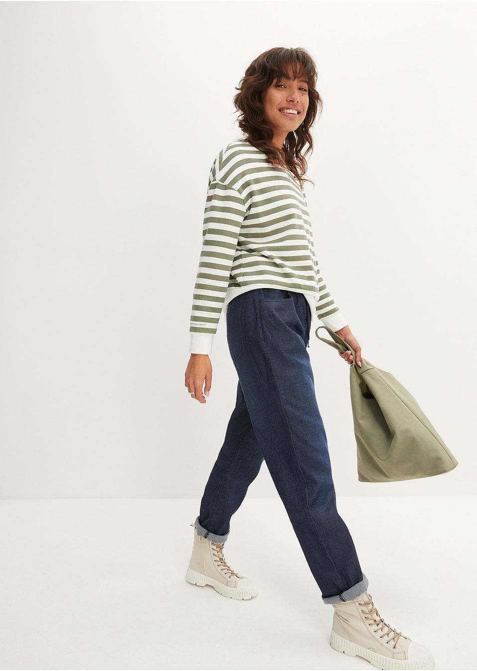 NIEBIESKIE SPODNIE JEANS